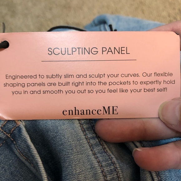 Jen 7 by 7 for all man kink cropped jeans - Picture 4 of 8